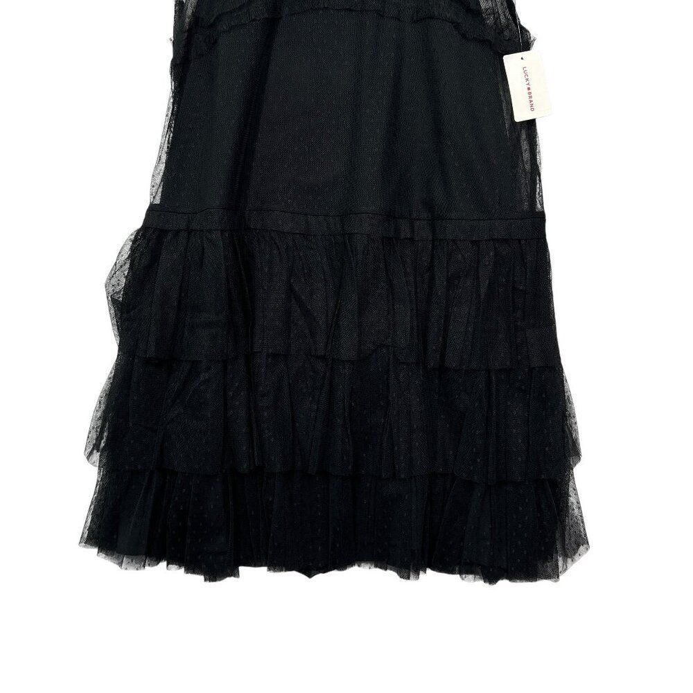 Lucky Brand Women's Size Small Tulle Party Mini Dress - Picture 4 of 11